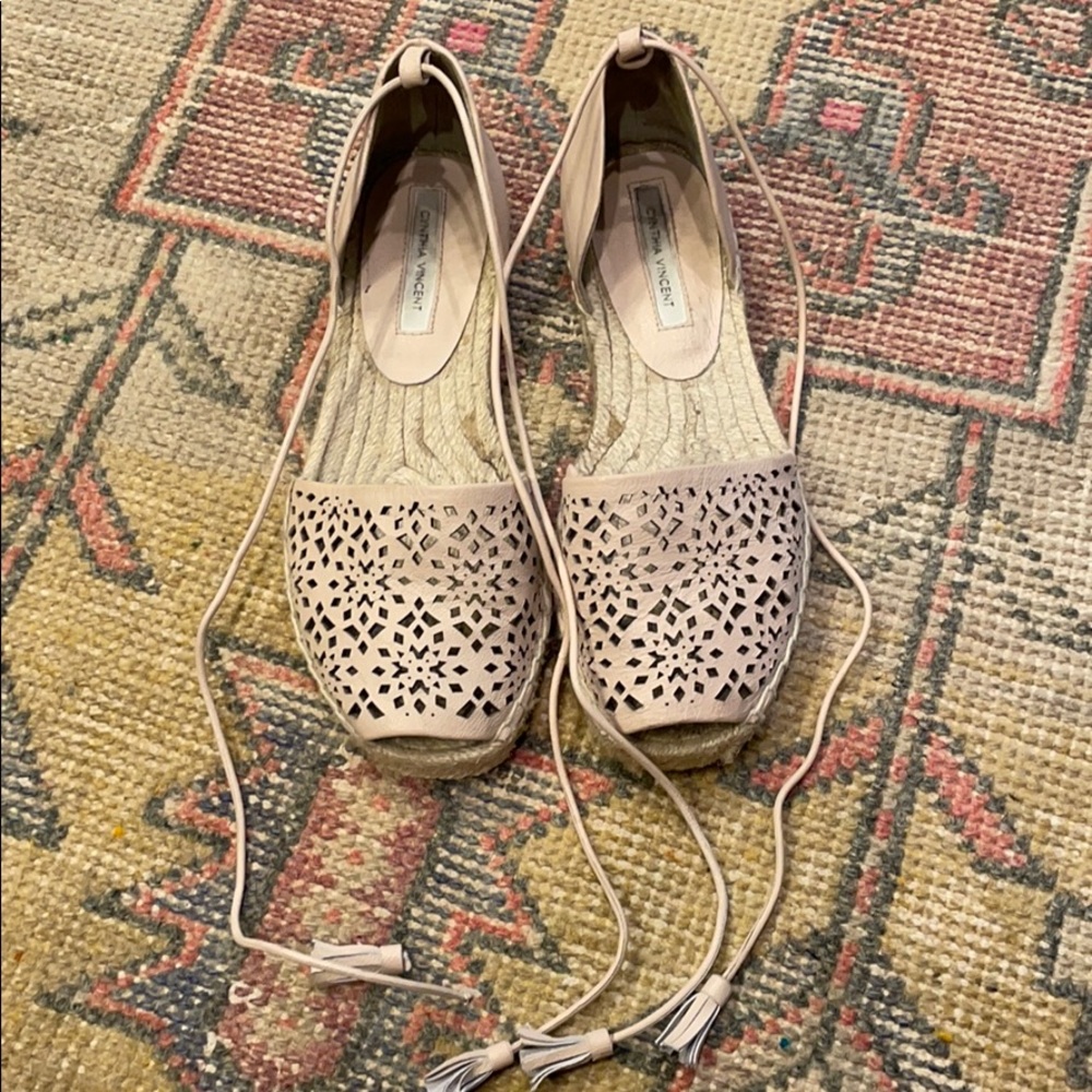 Cynthia Vincent espadrilles